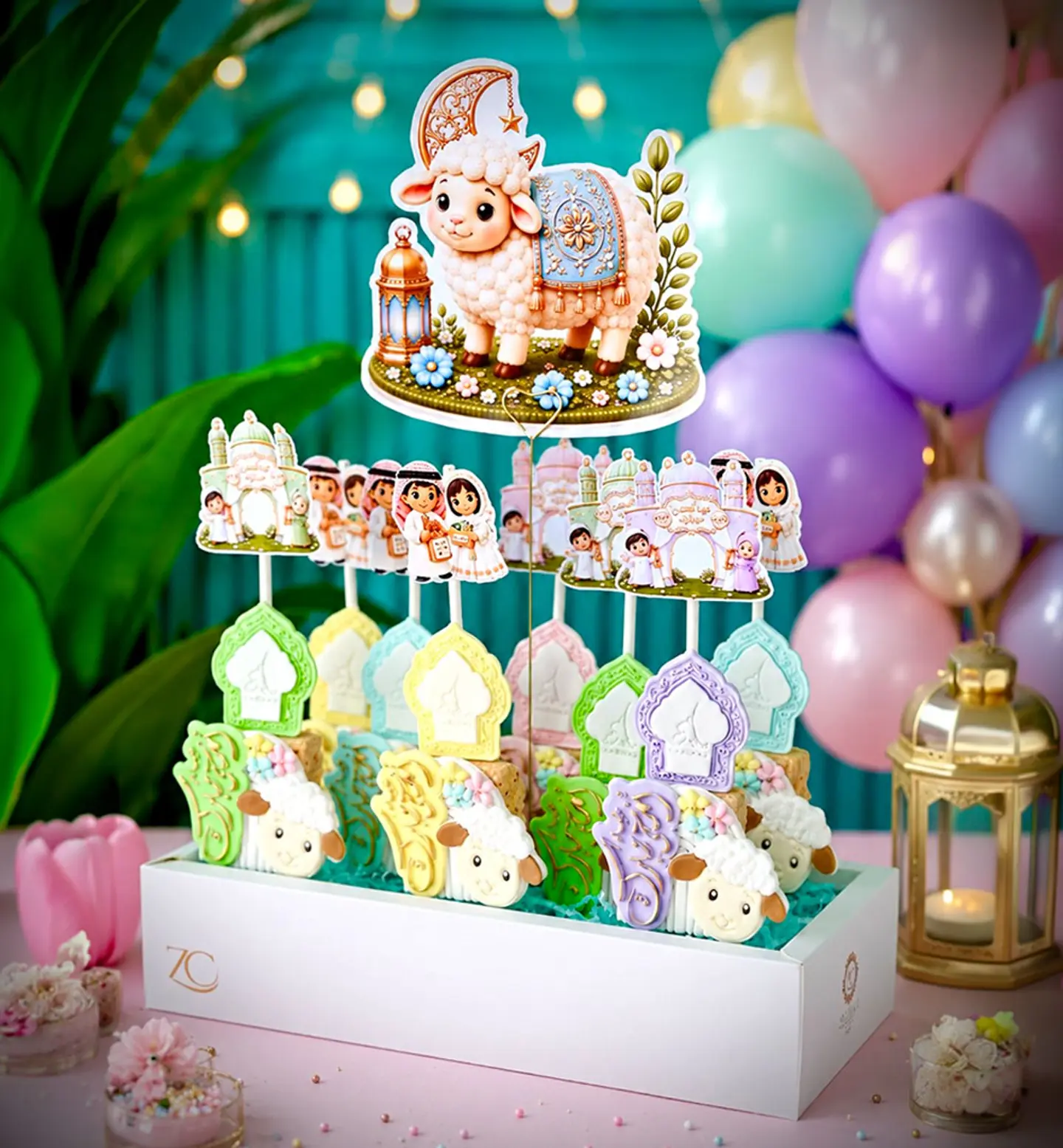 Eid Al Adha Rice Krispies Stand