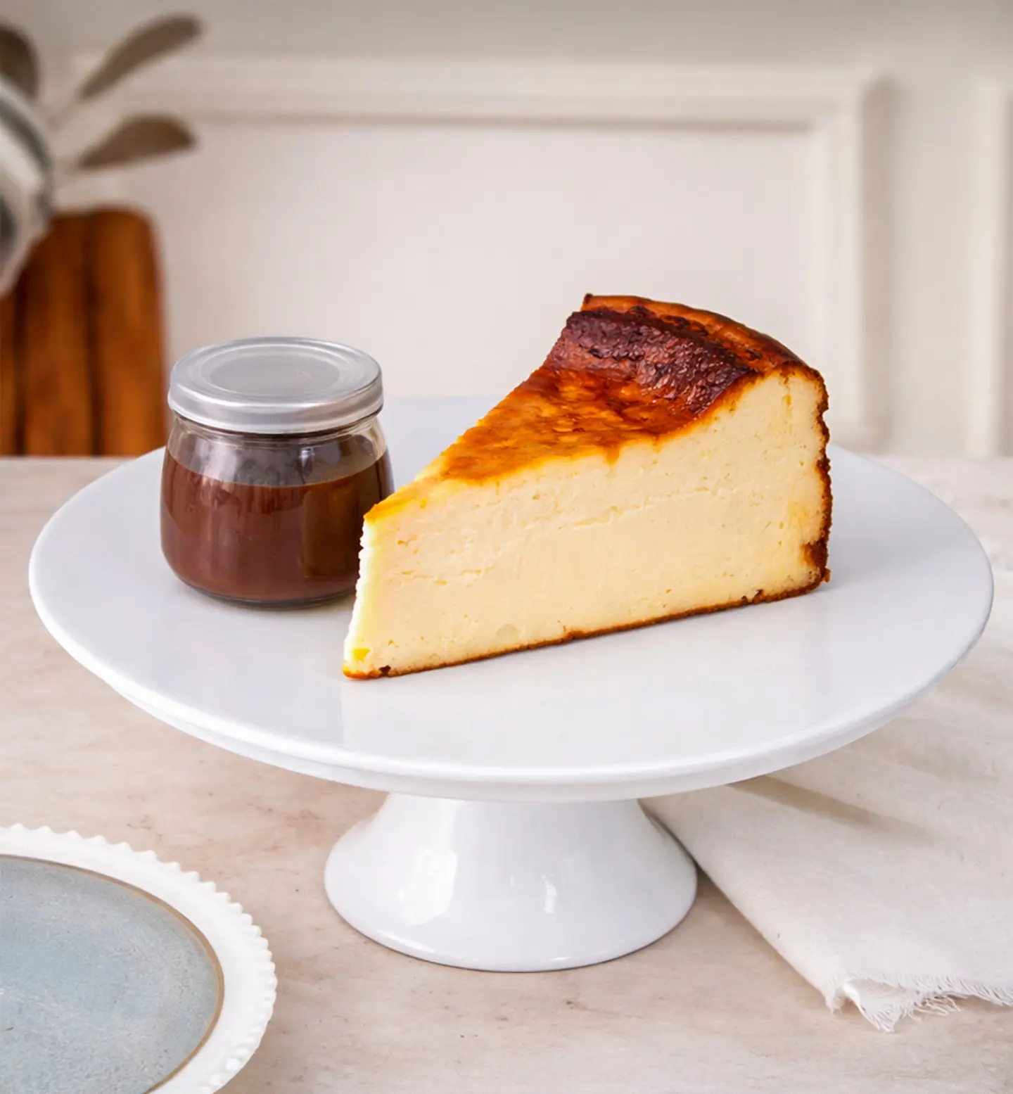 باسك شيز كيك قطعه