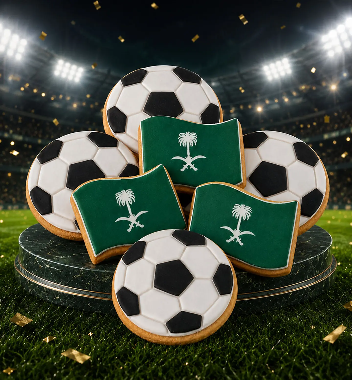 Saudia Team Cookies