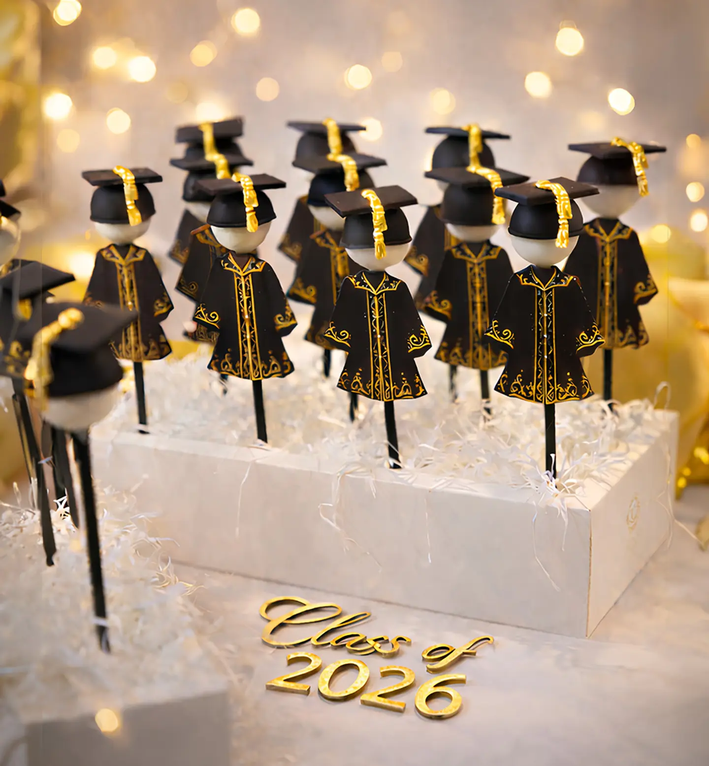 Graduation Cake Pop Stand   Black