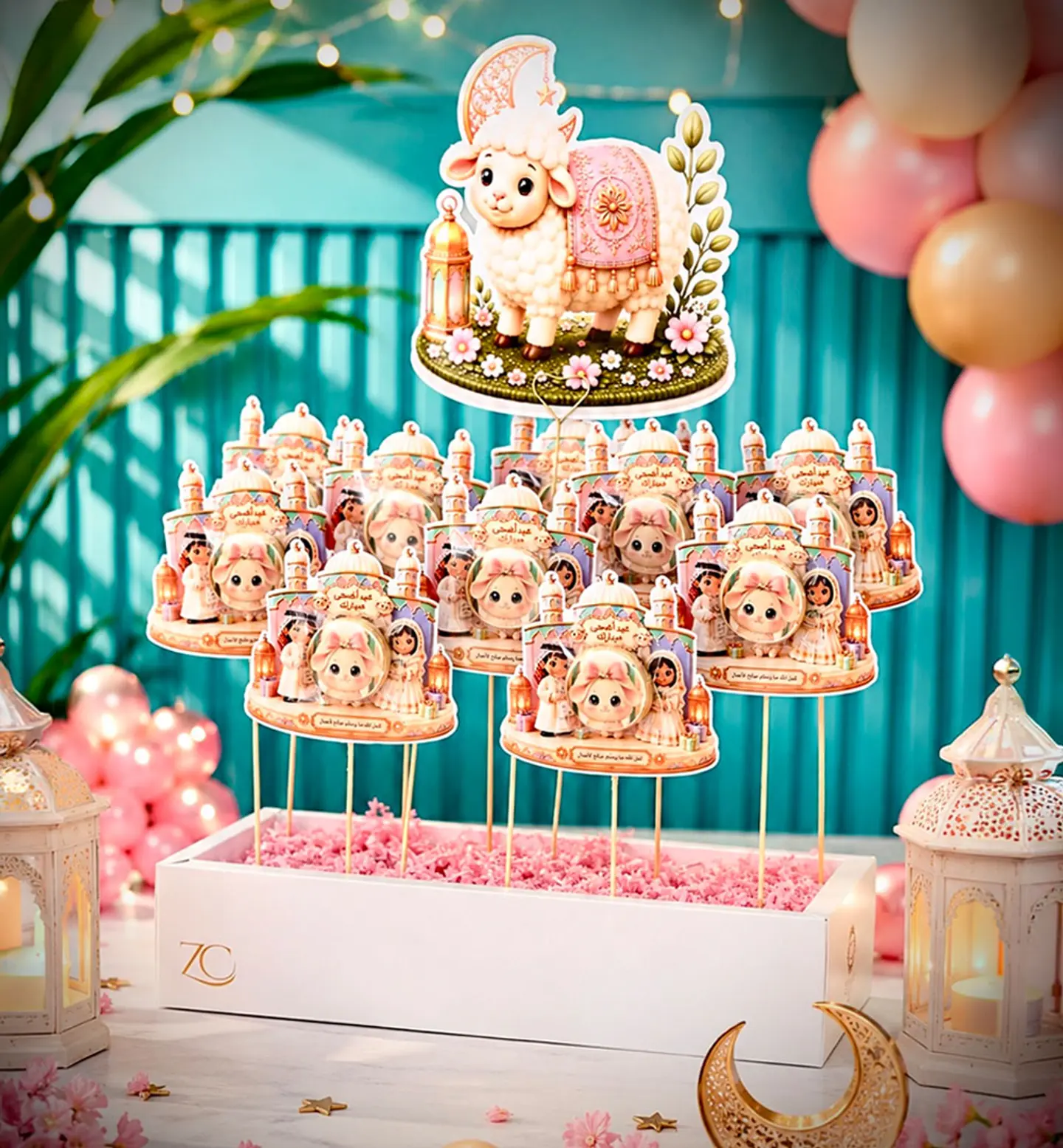 Mini Cookies With Card Stand