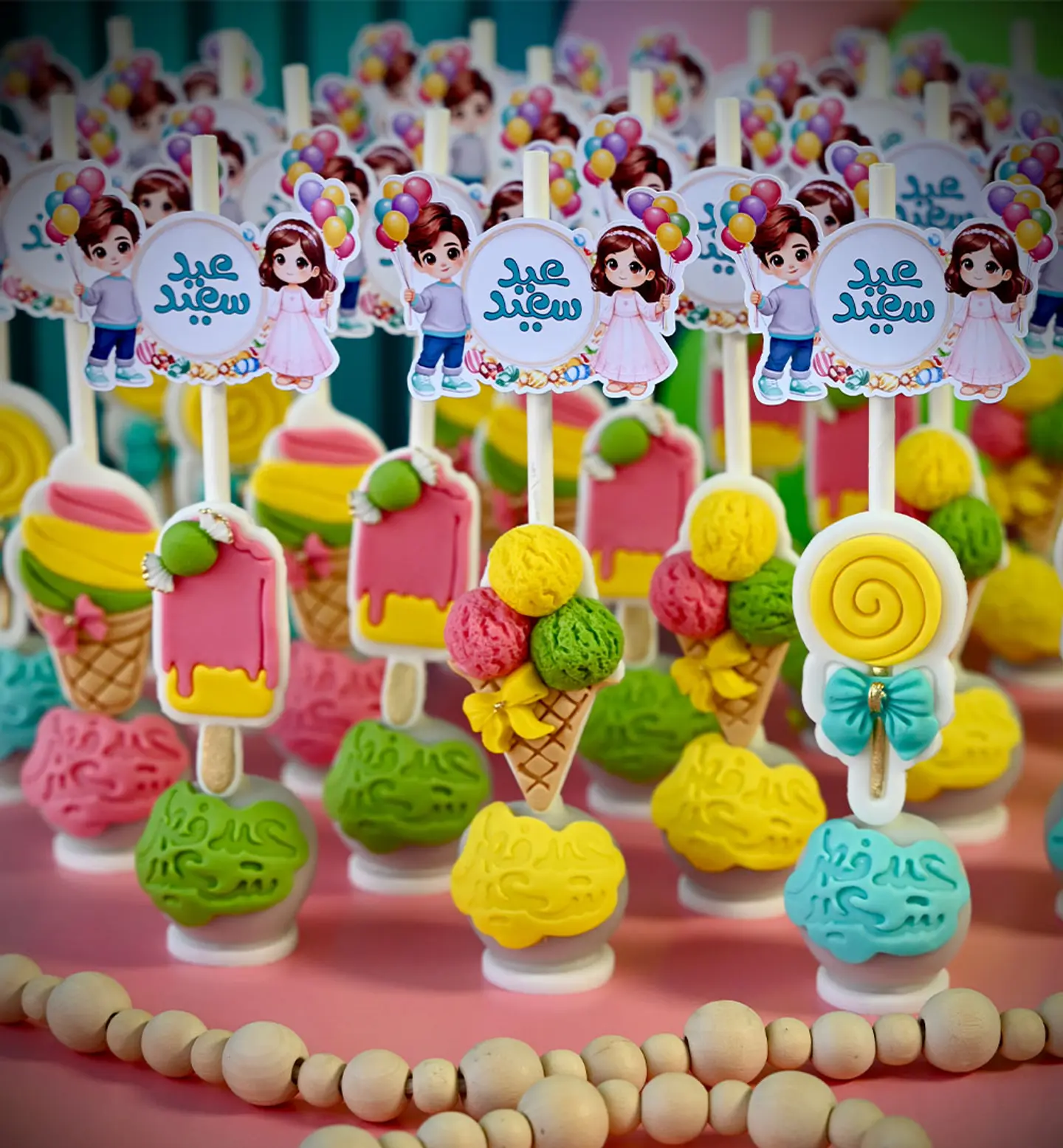 كيك بوبس العيد