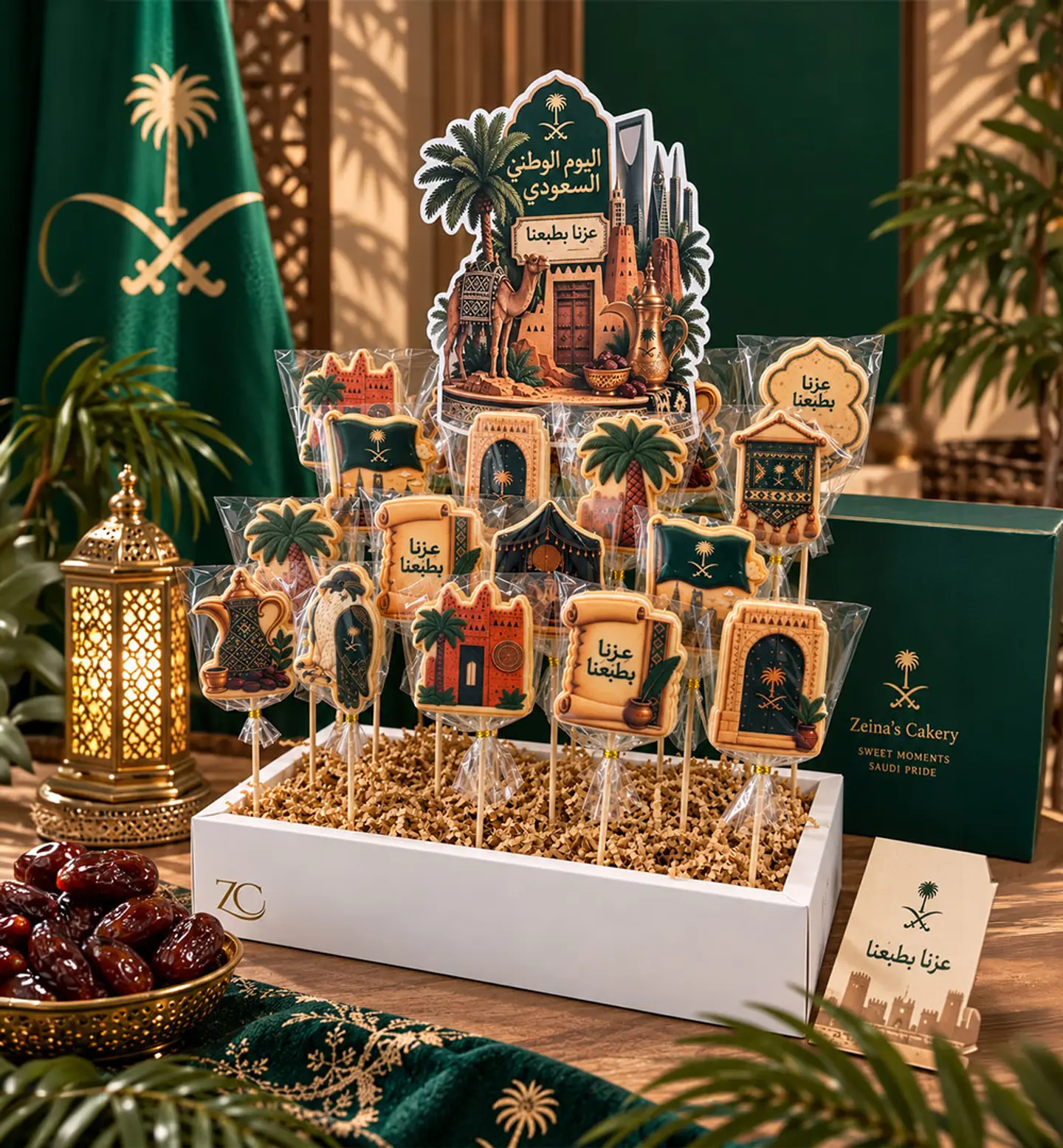 National Day Stand Cookies Mix 12 Pcs