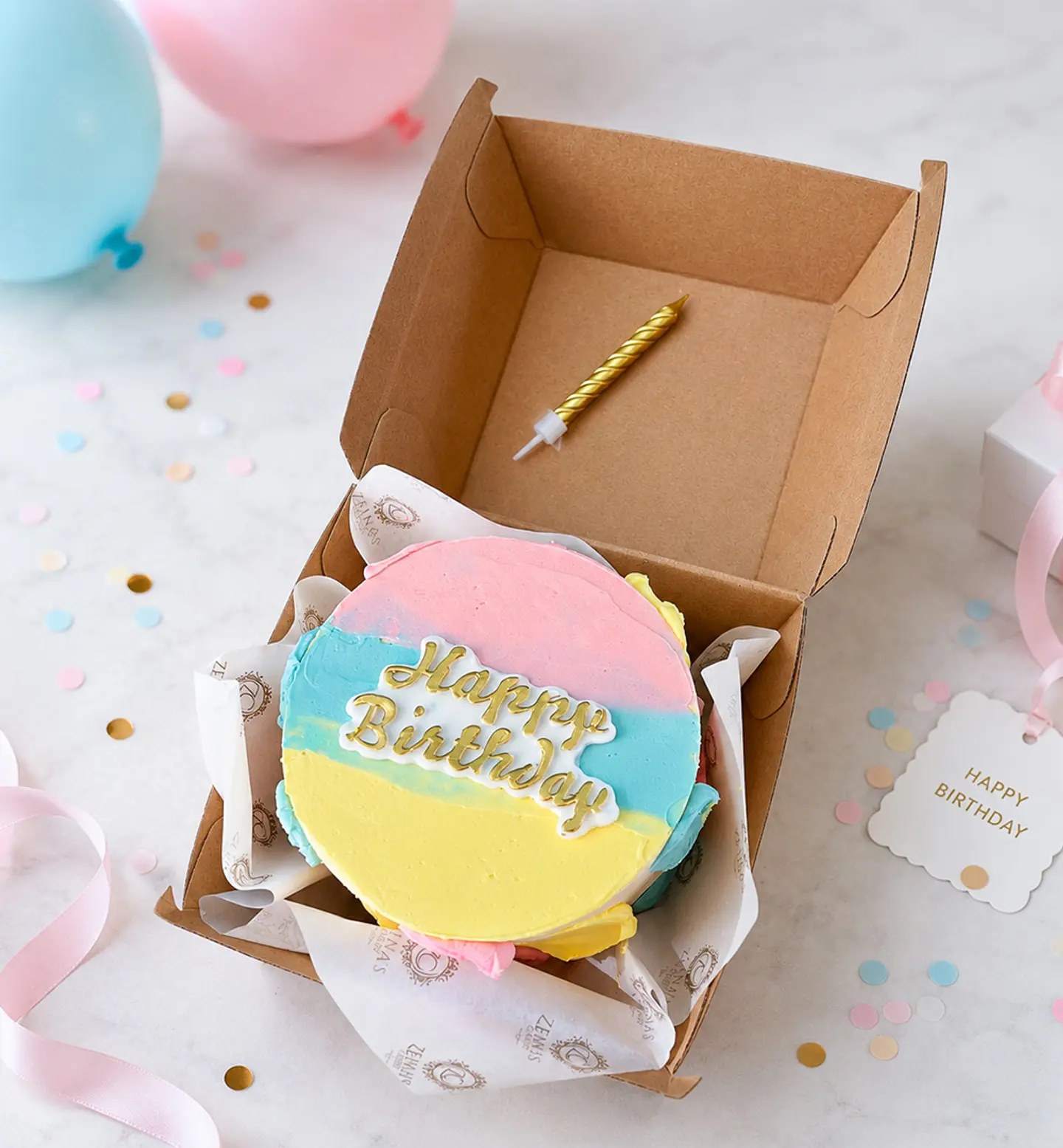 Lunch Box Cake 4 Inch