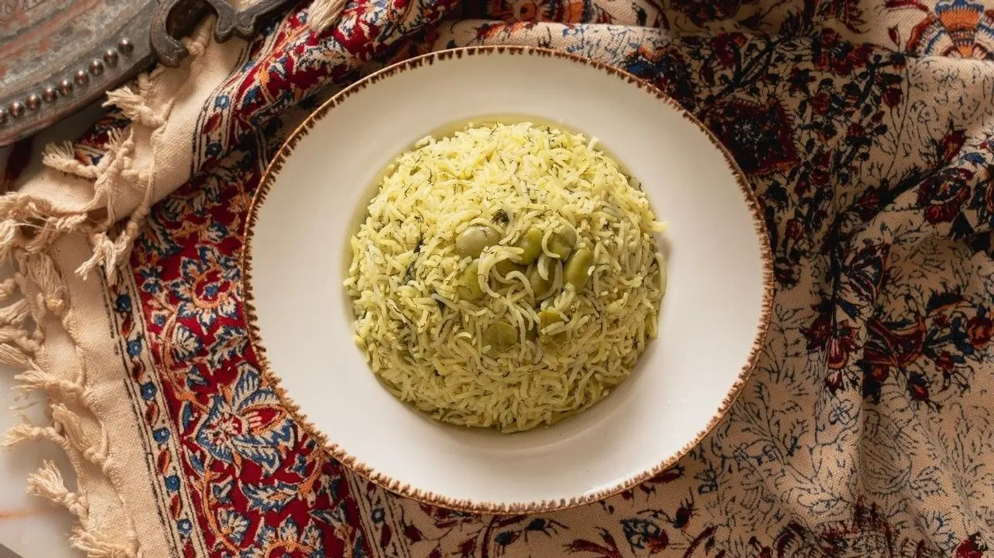 Baghali Rice