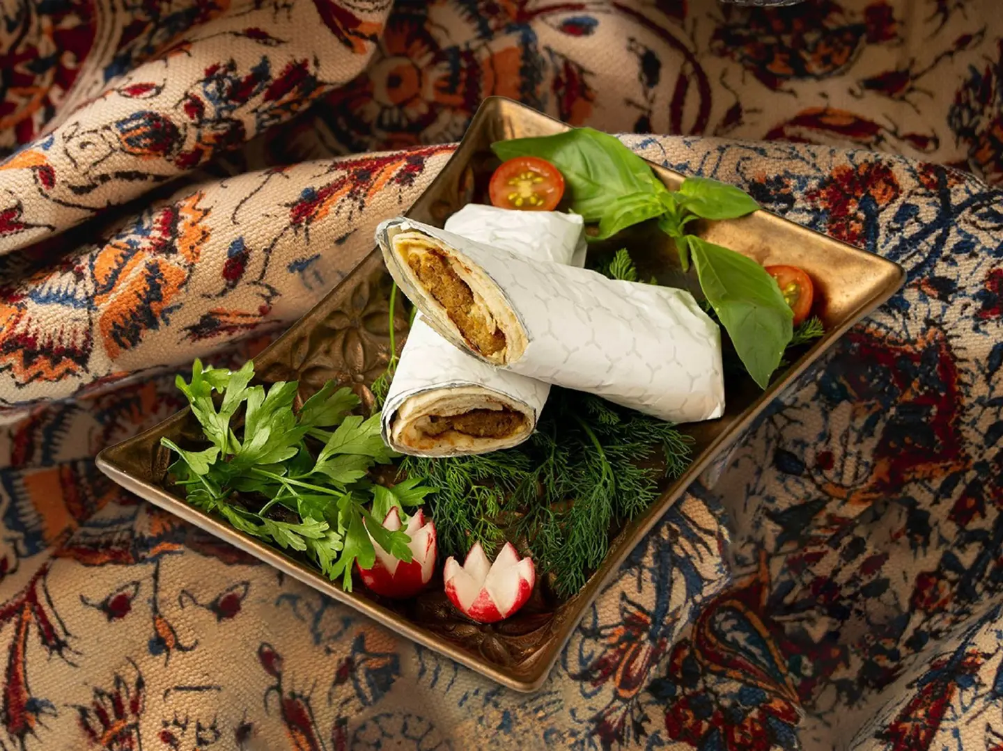 Beef Koobideh Sandwich