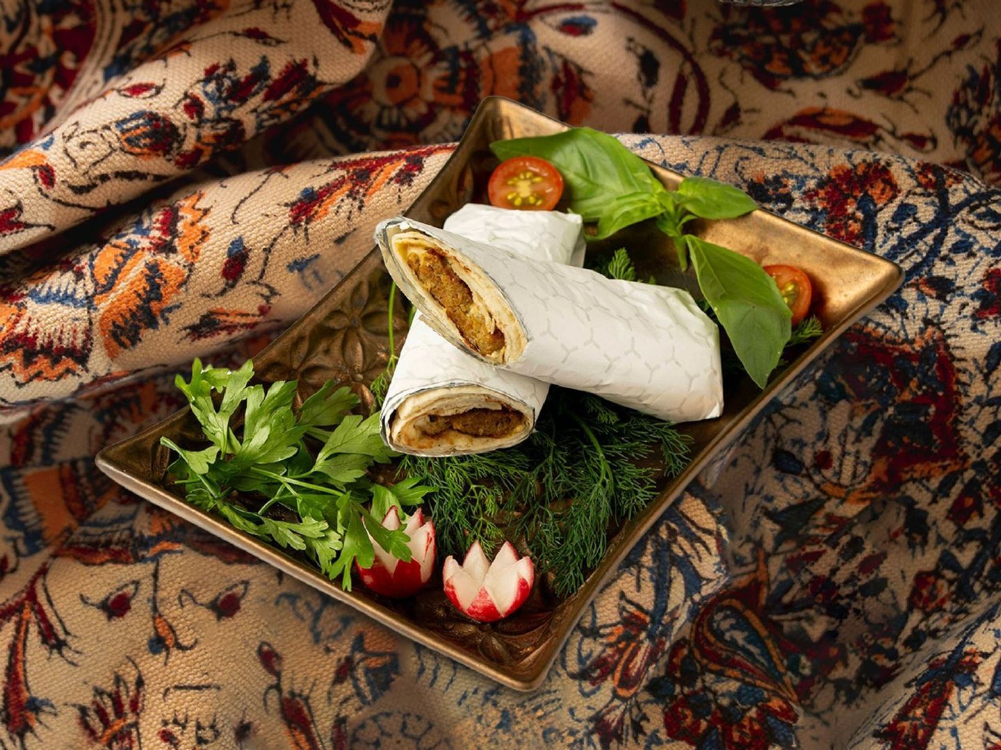 Beef Koobideh Sandwich