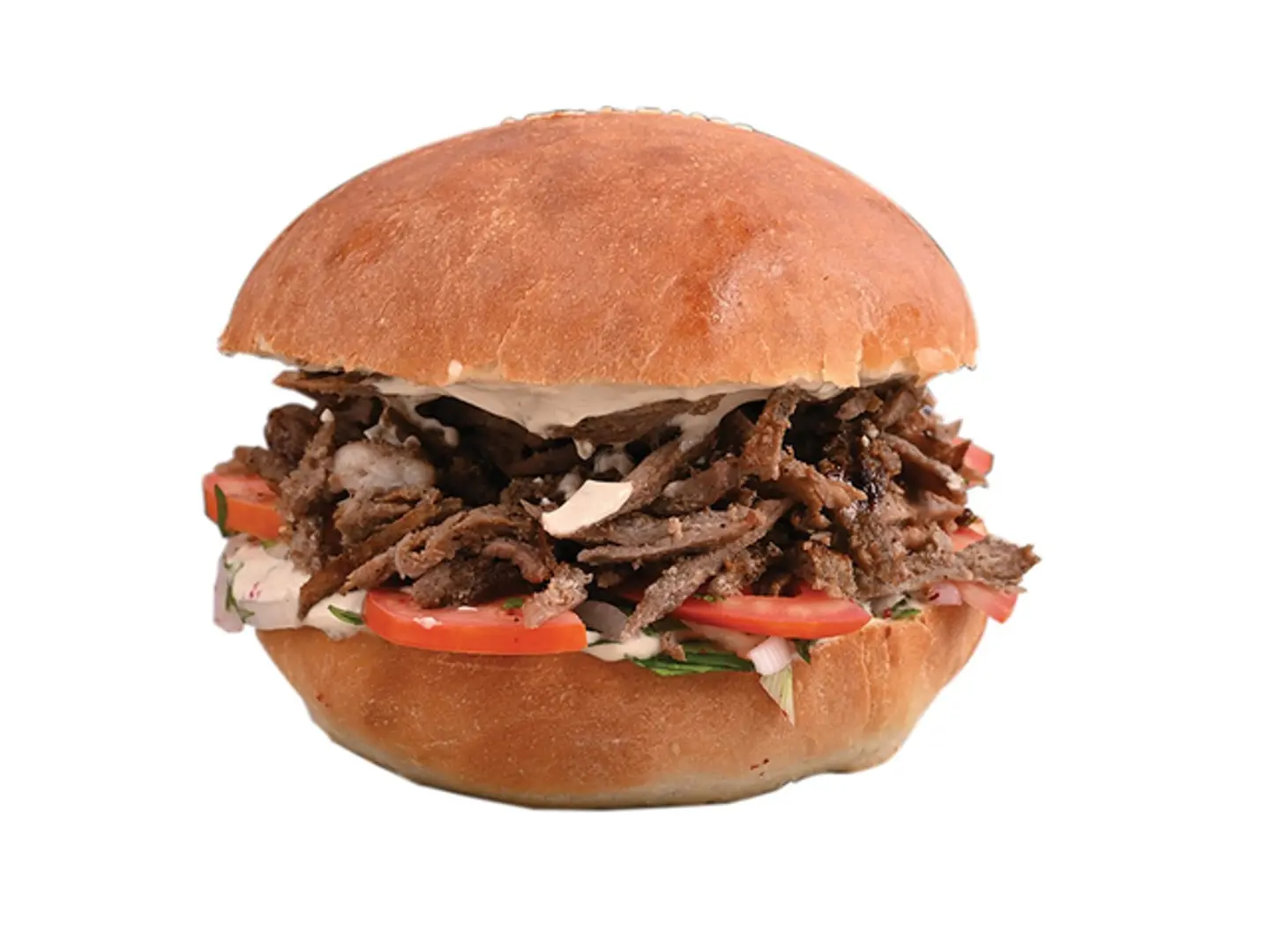 Beef Burger Shawarma