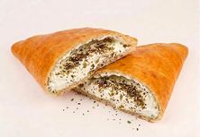 فطيرة لبنة بالزعتر