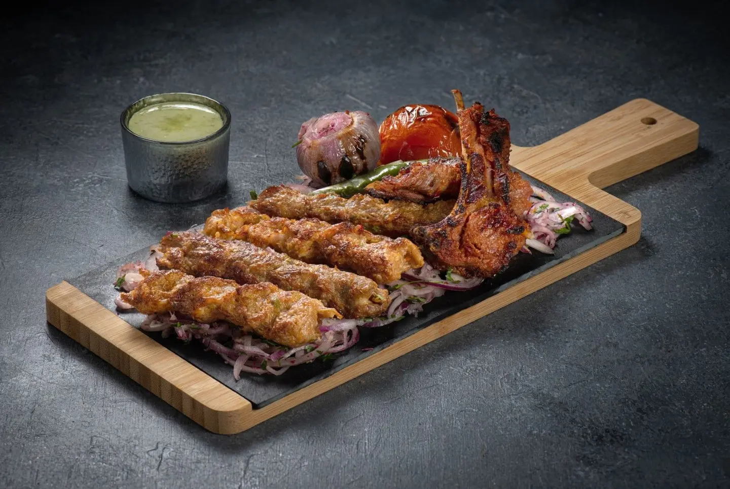 Mix Kabab With Chops