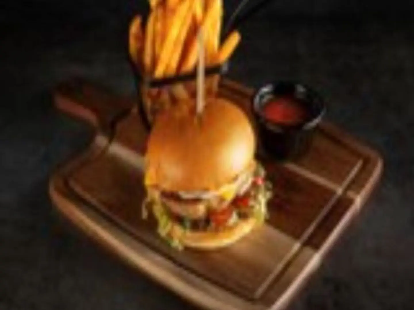 Grilled Chicken Burger Meal