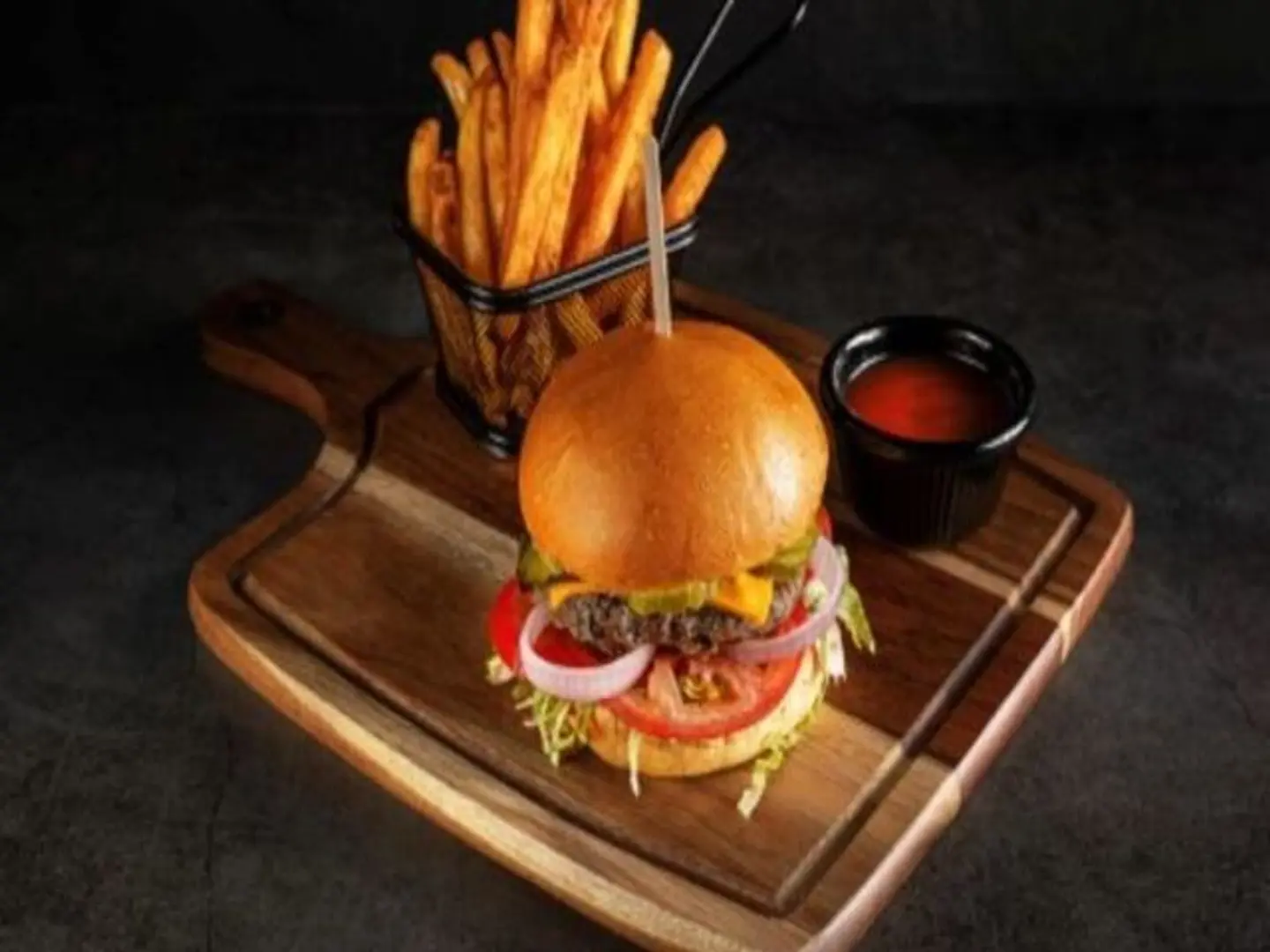 Beef Burger Meal