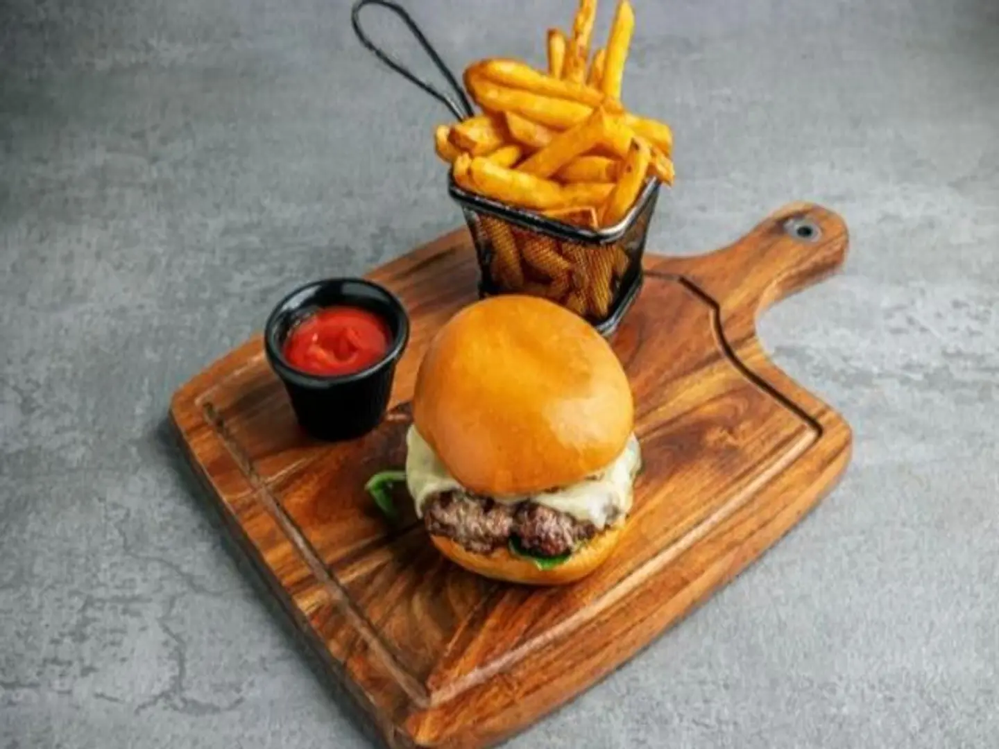Truffle Burger Meal