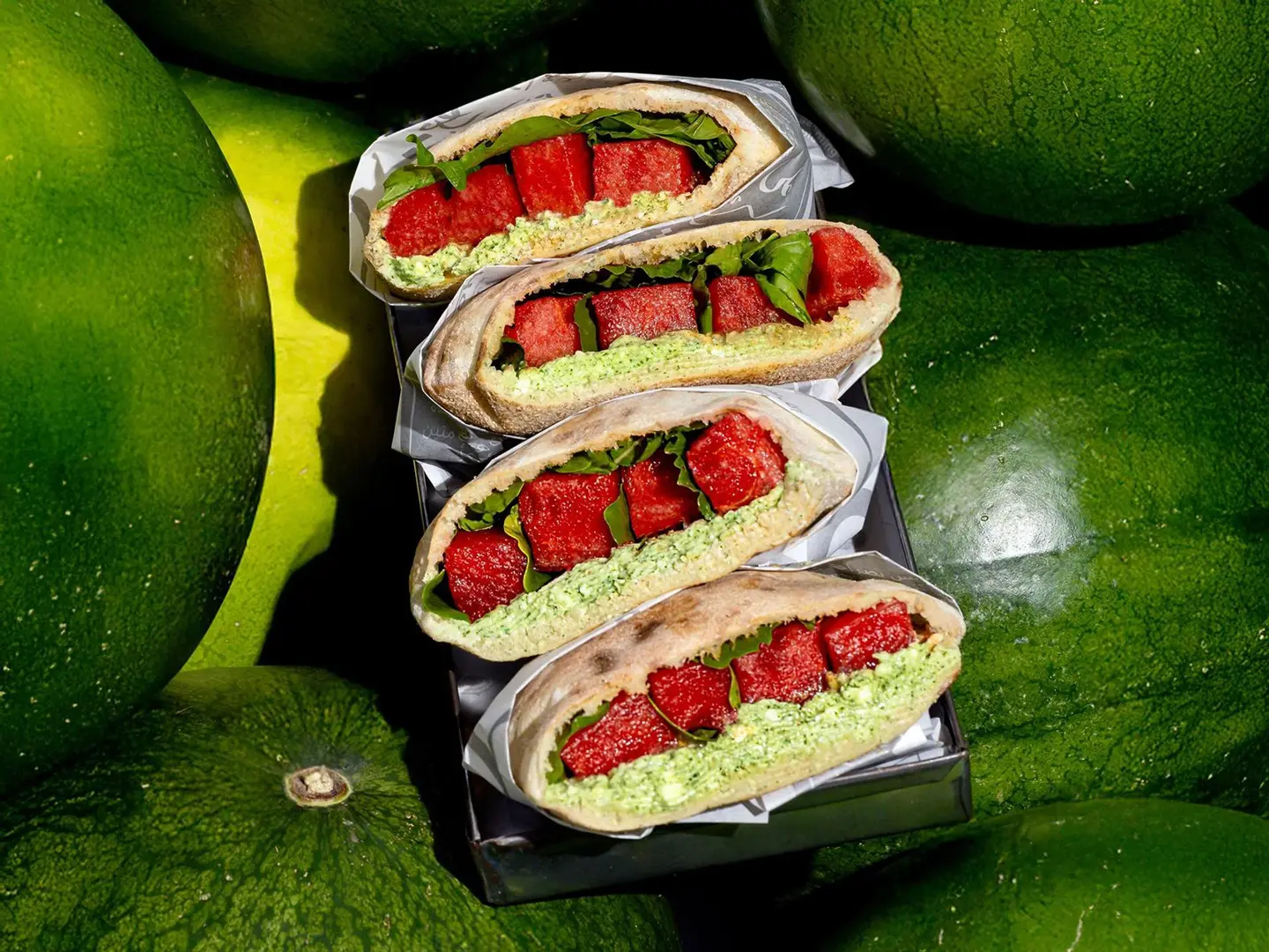 Watermelon Baladi Sandwich
