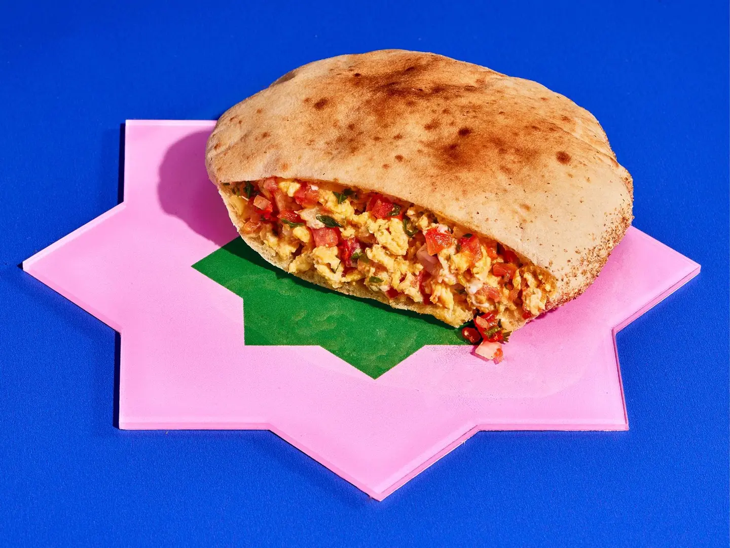 Shakshouka Eggs Sandwich