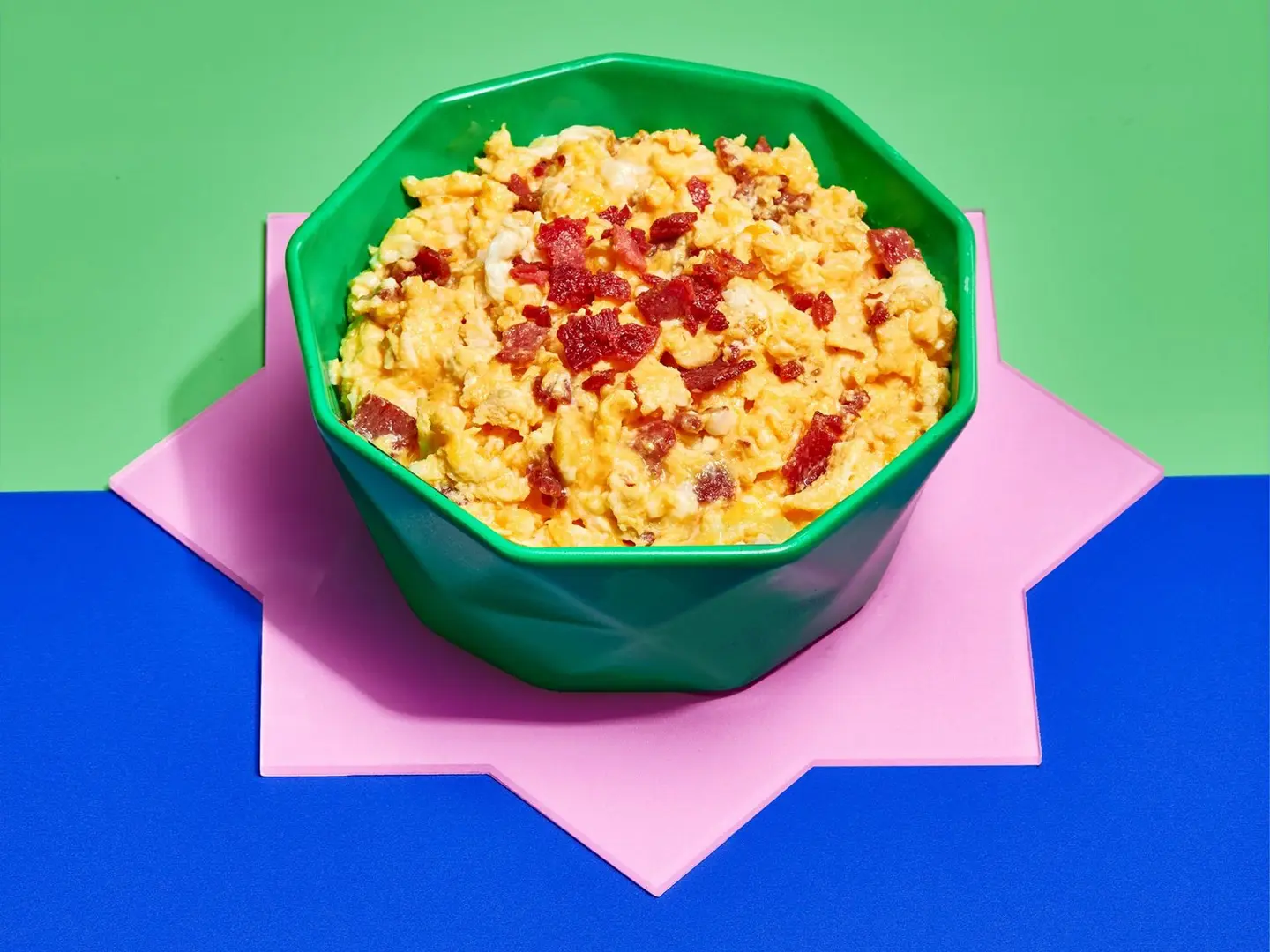 Basterma Eggs Plate