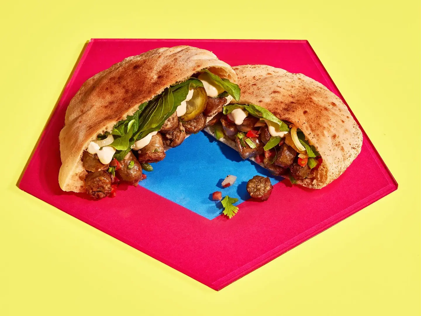 Spiced Sausage Sandwich