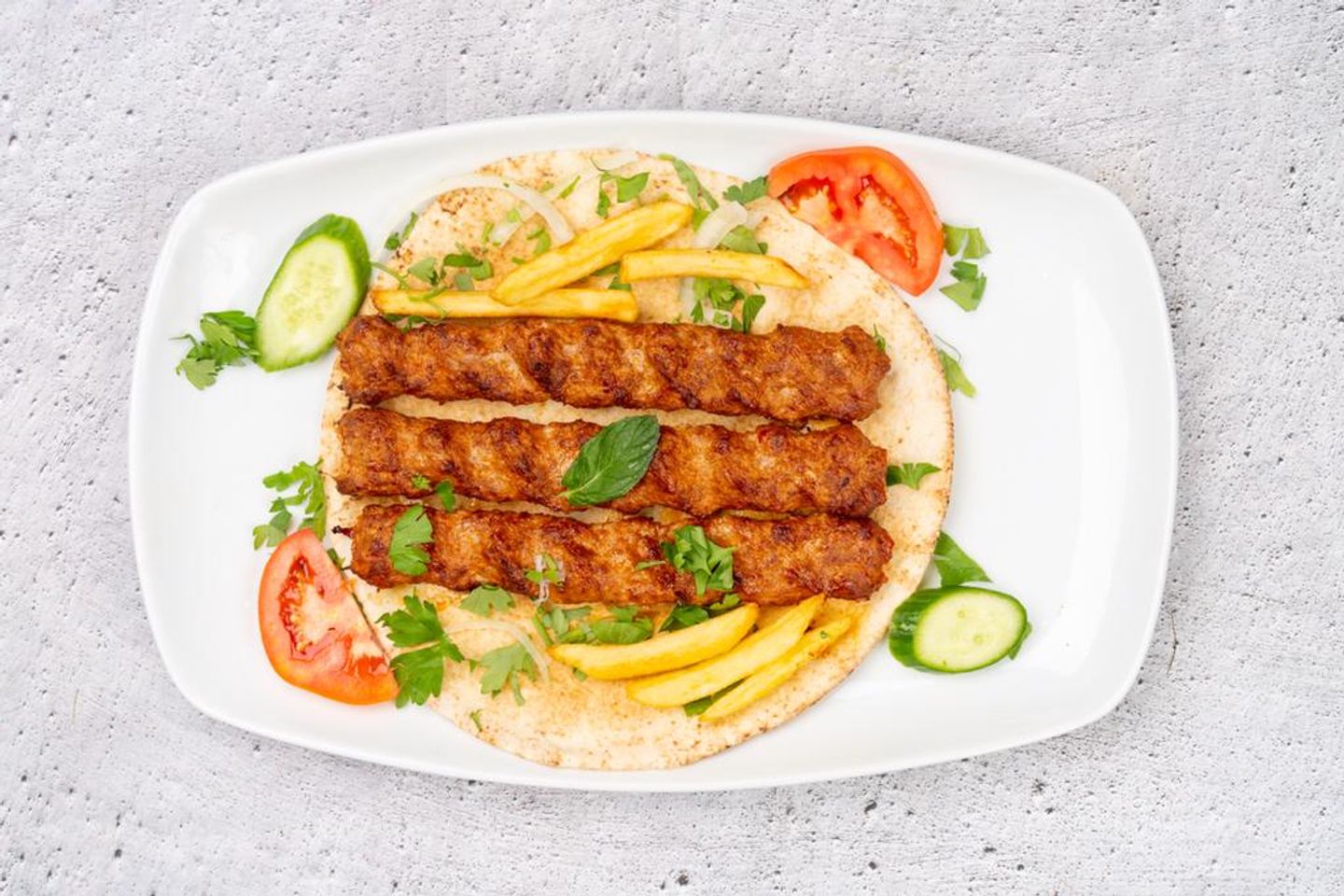 Plain Lamb Kebab