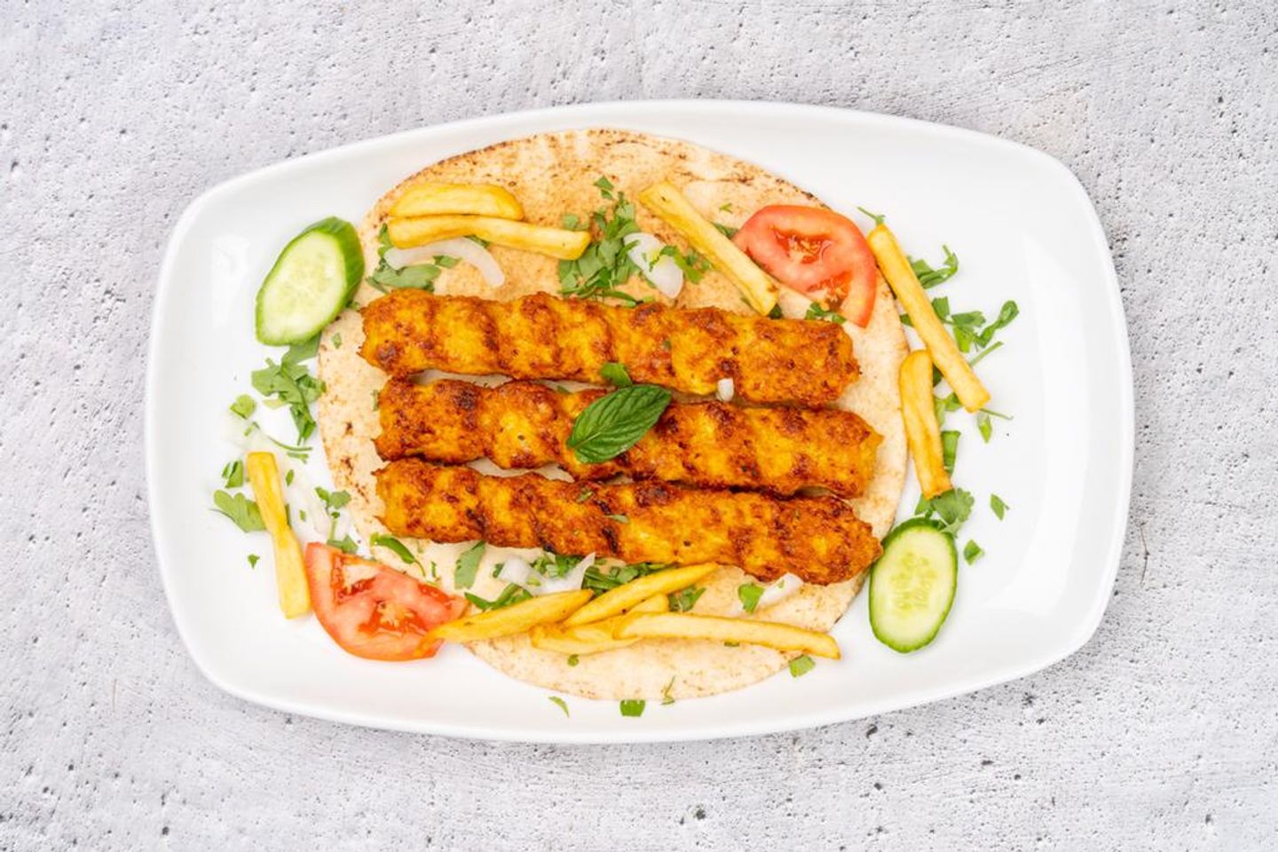 Plain Chicken Kebab