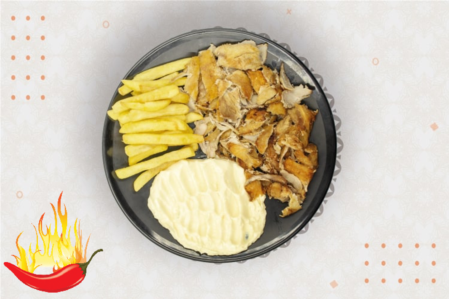 Spicy Shawarma Plate