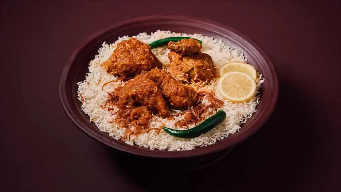 Half Biriany Chicken With Rice