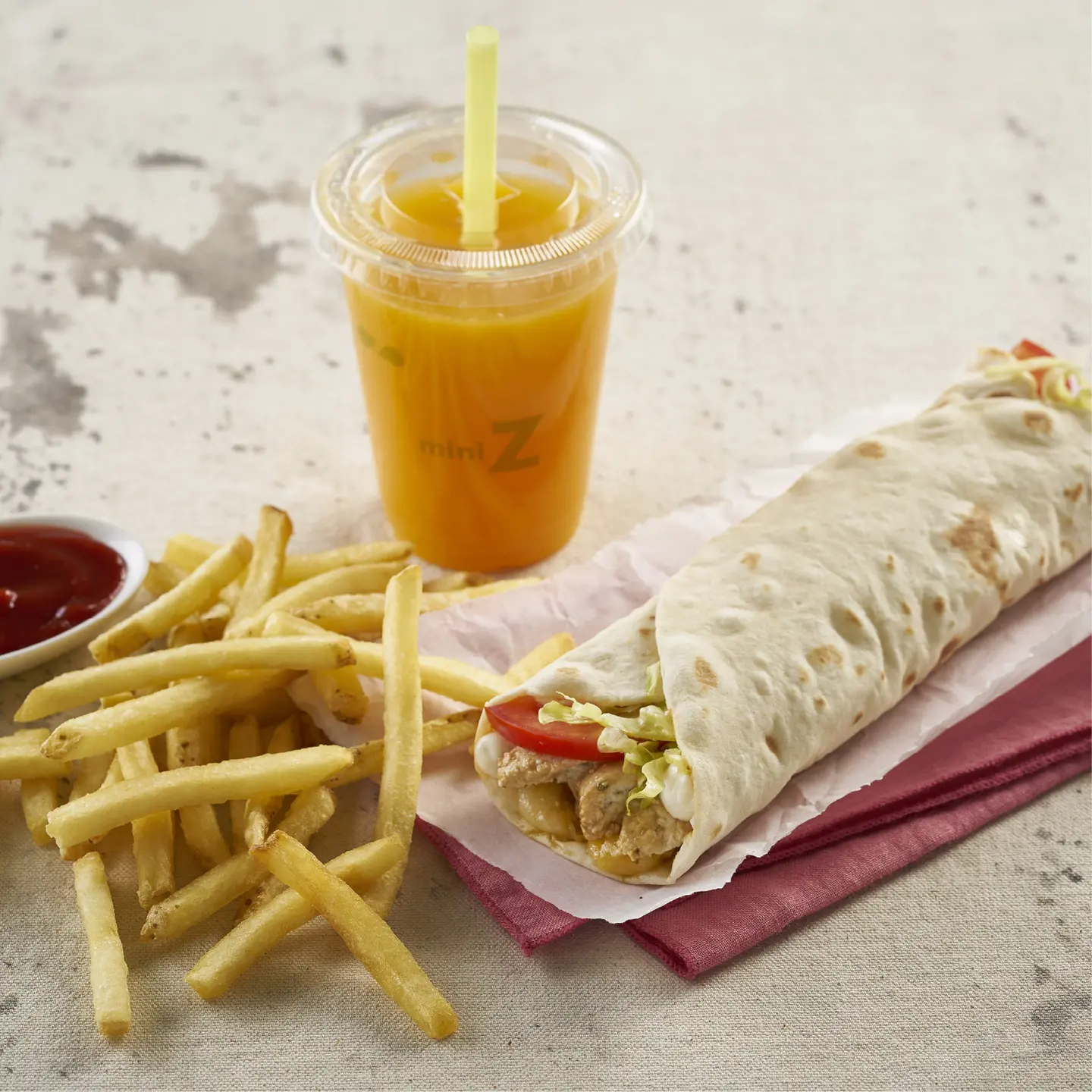 Mini Chicken Wrap