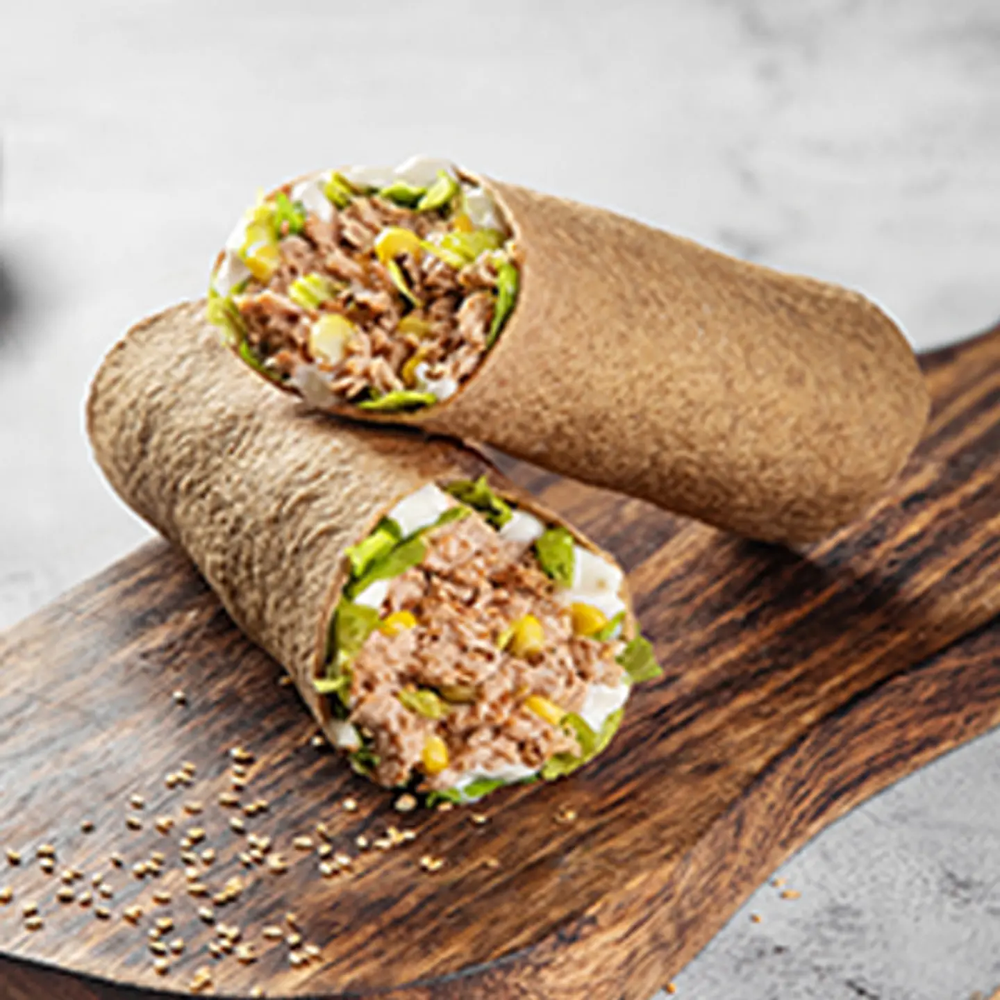 Super Tuna Wrap In High Protein Dough