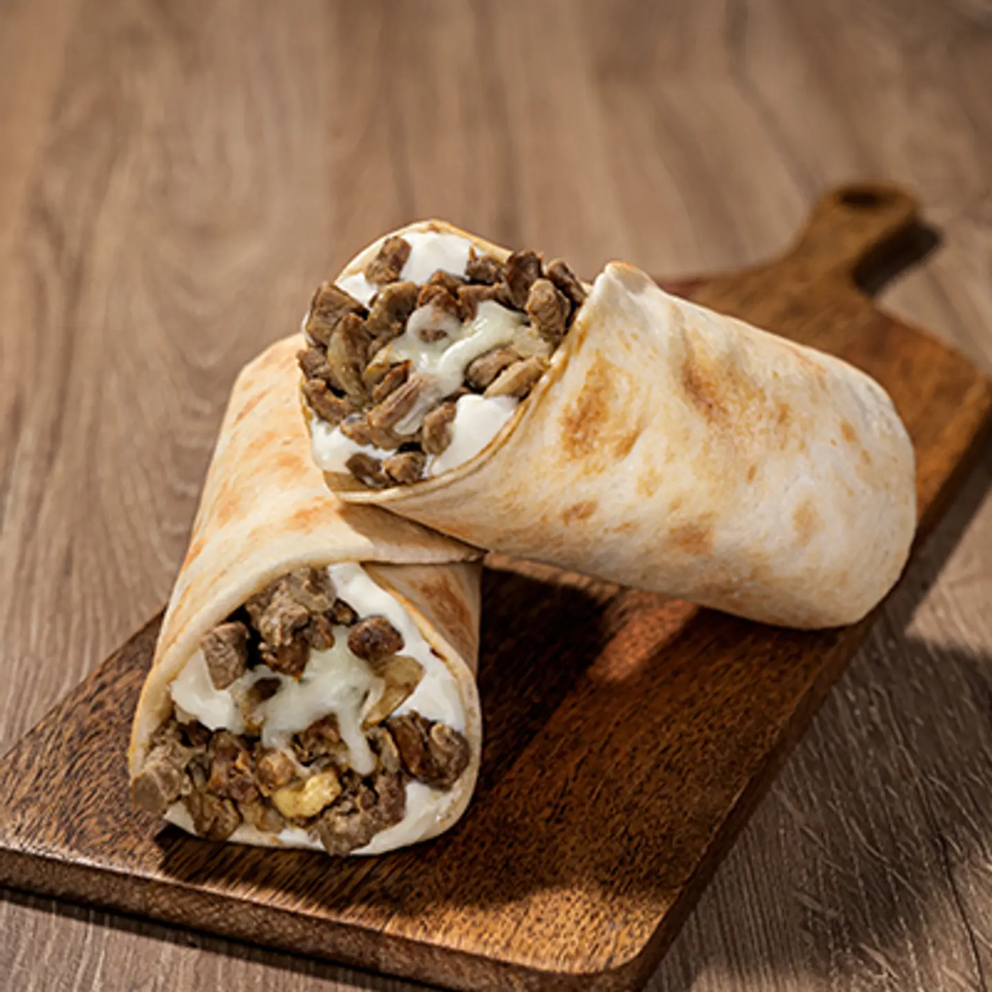 Steak N Mushroom Wrap