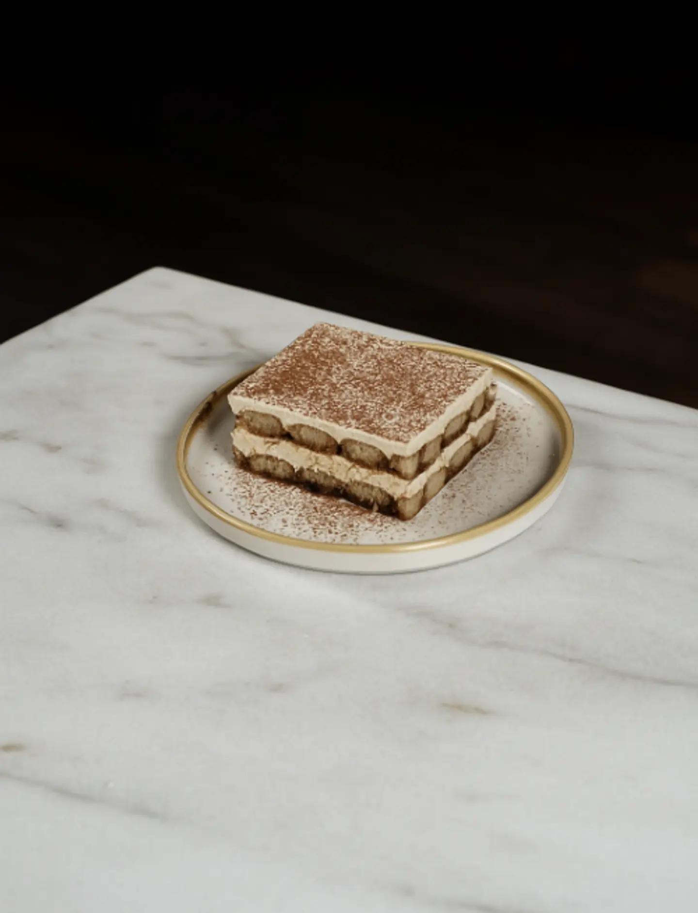 Tiramisu Cake Slice