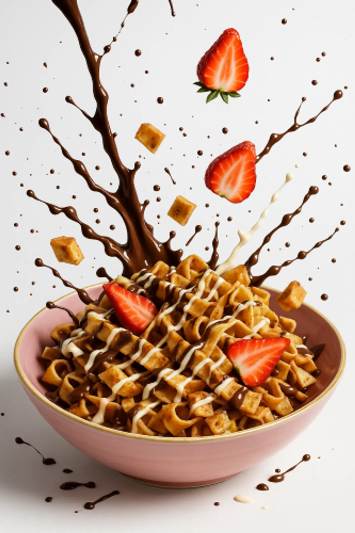 Fruit Fettuccine Crepe