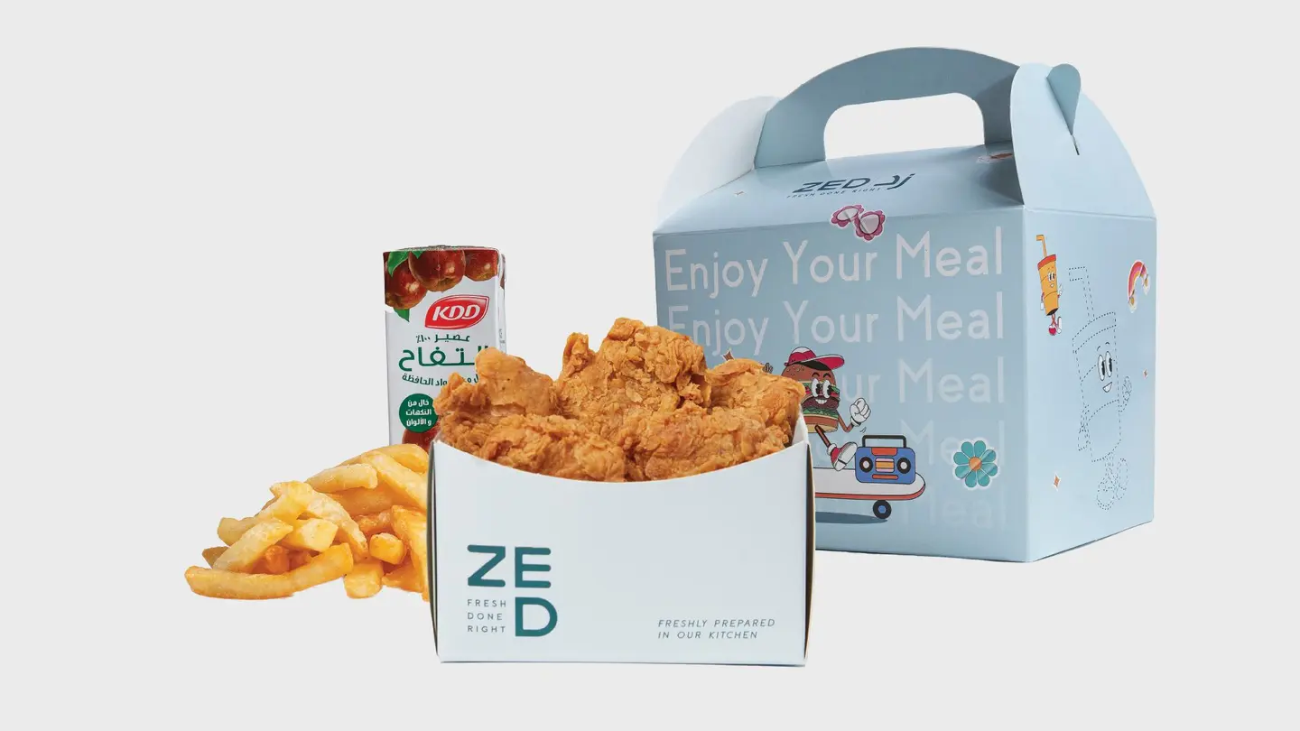 وجبة ناجيت الدجاج للأطفال