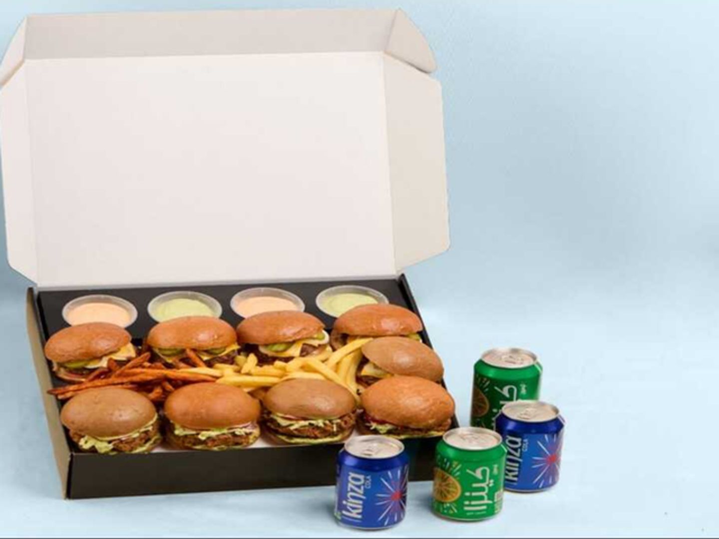 Mini Burger Gathering Box