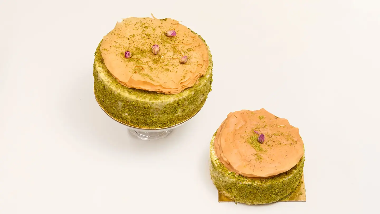 Mastic Ice Cream Cake