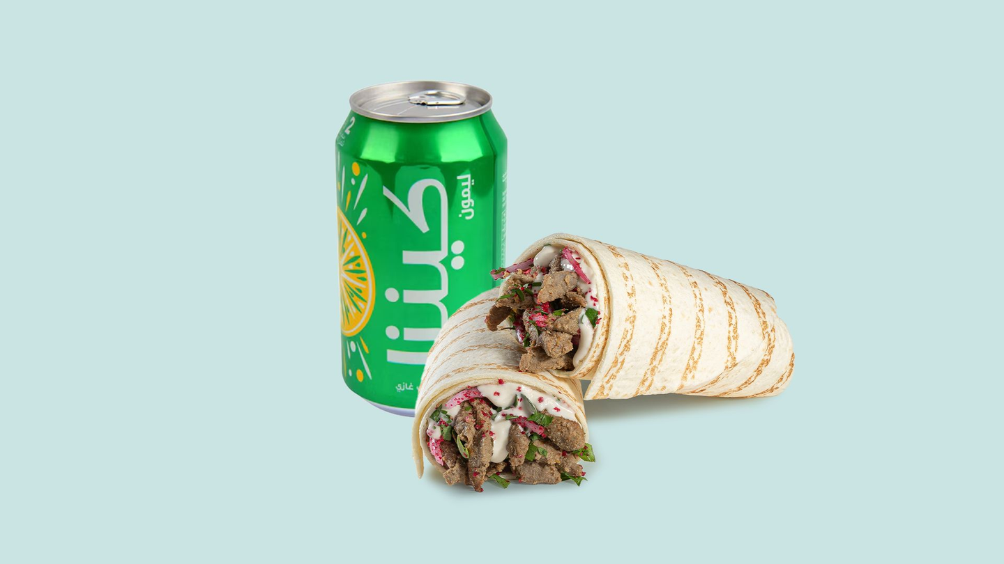 Special Offer Meat Shawarma + Soft Drink
