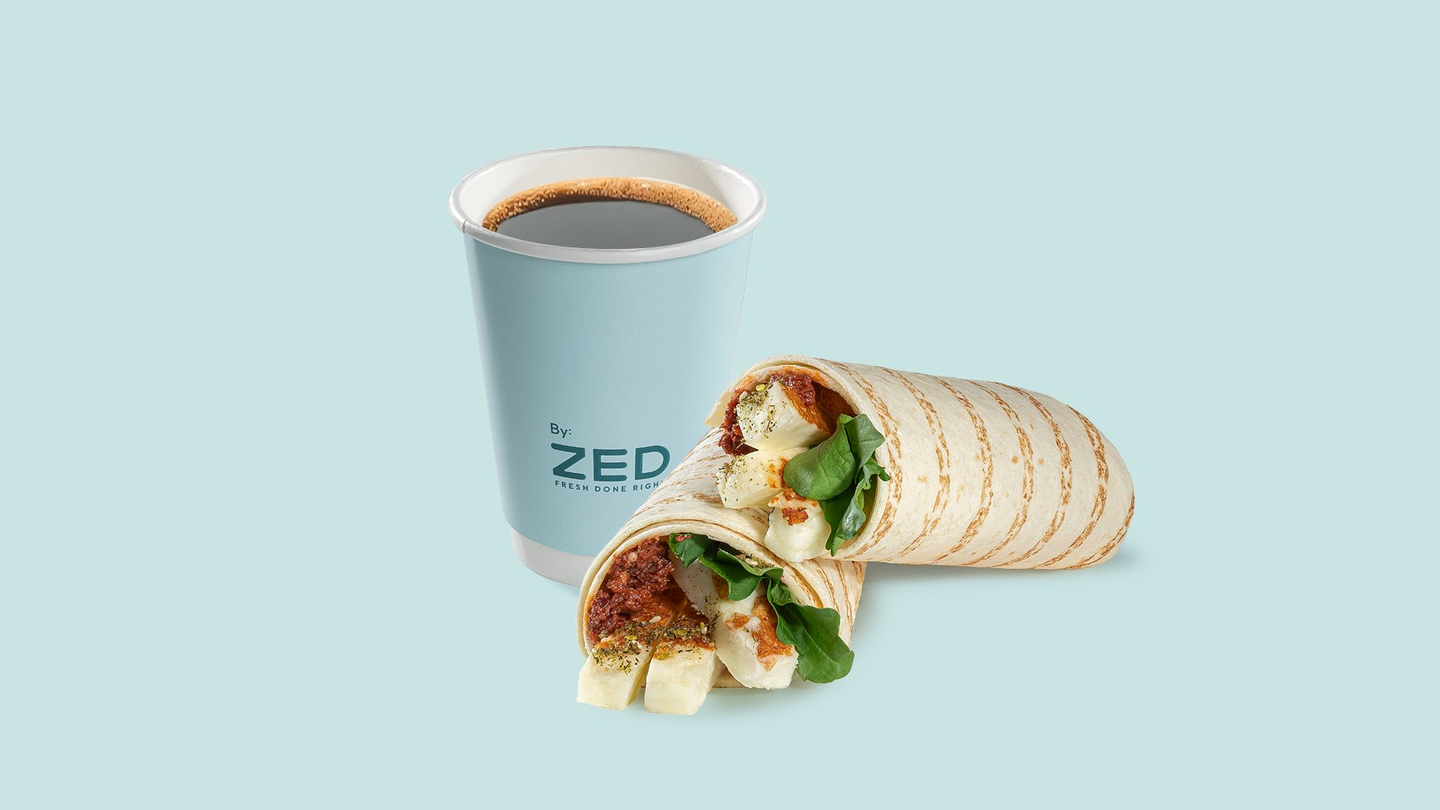 Special Offer Halloumi Wrap + Large Coffee Of The Day