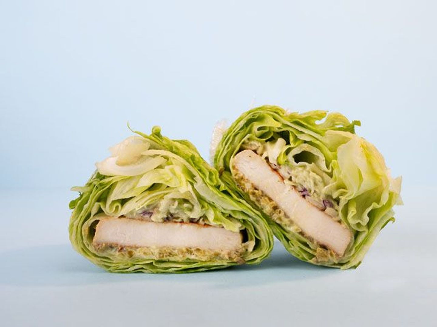 Wrap Chicken Lettuce