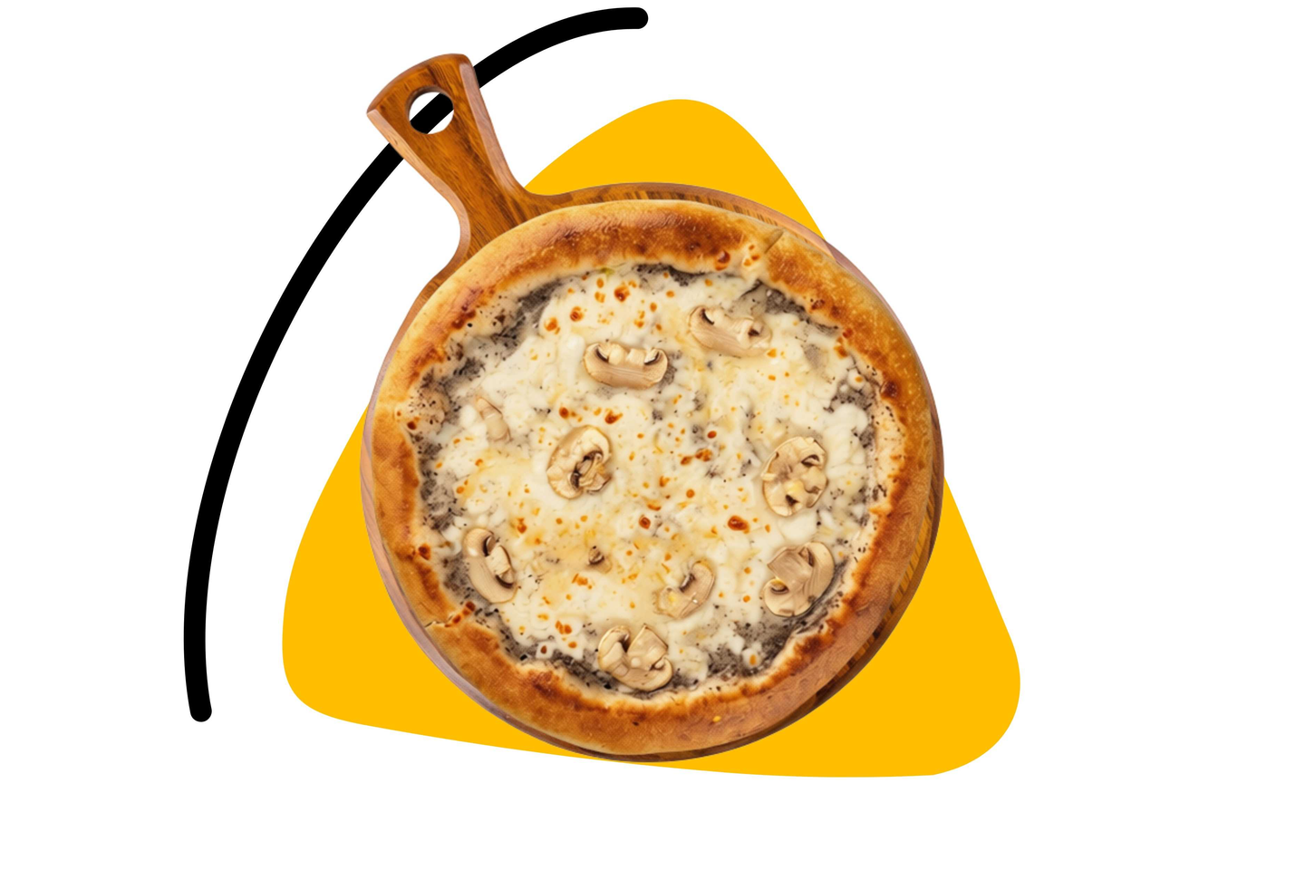 Truffle & Funghi Pizza Large