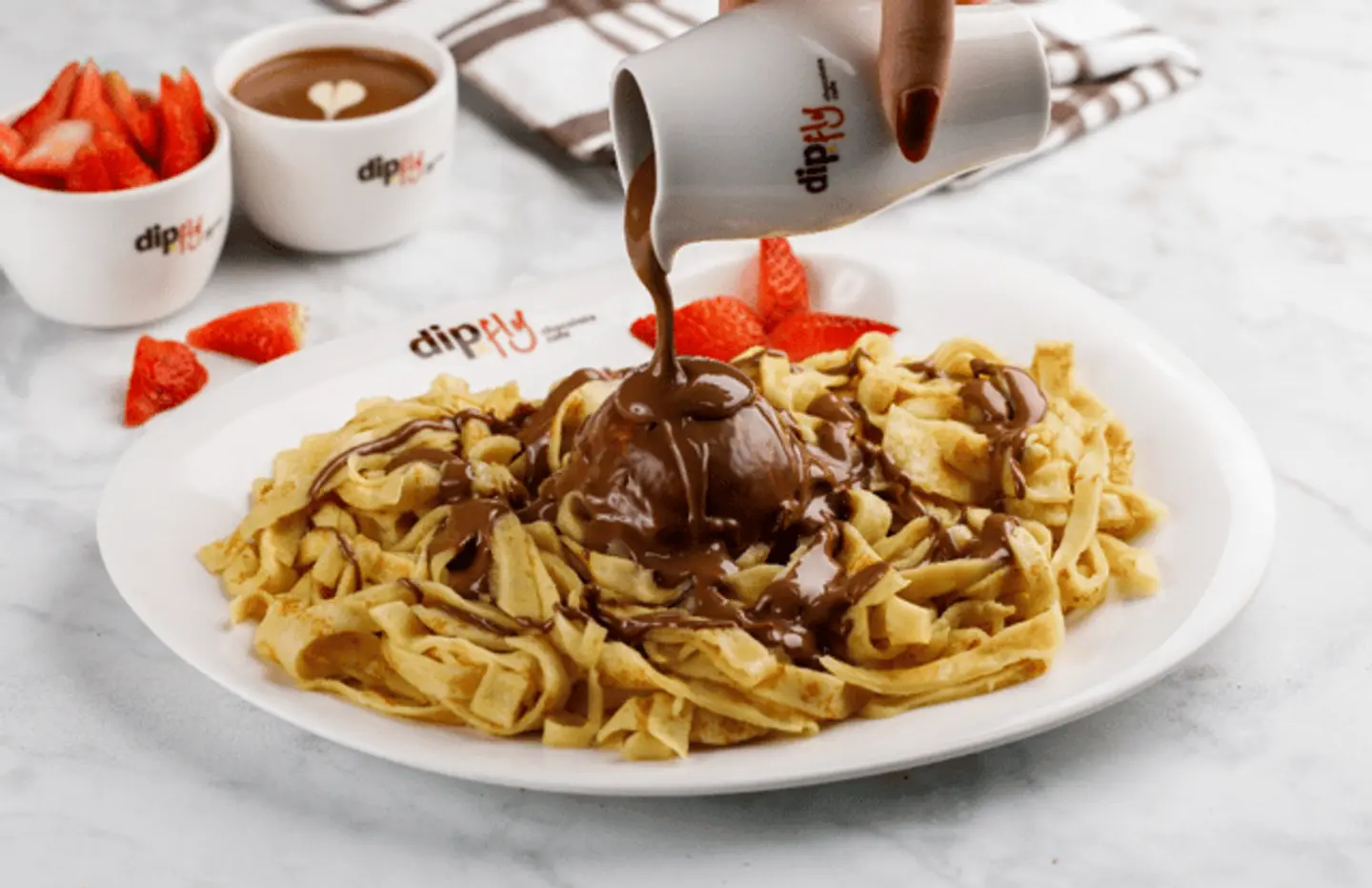 Fettuccine Crepe