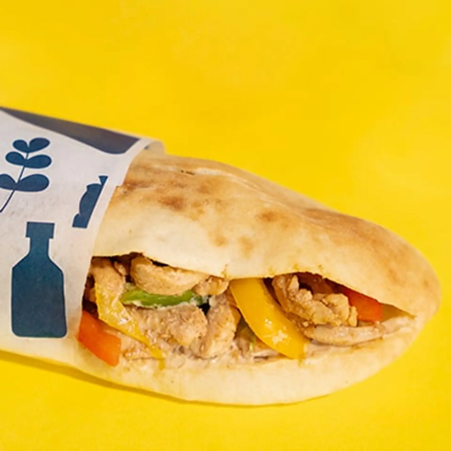 Iraqi Chicken Fajita Sandwich