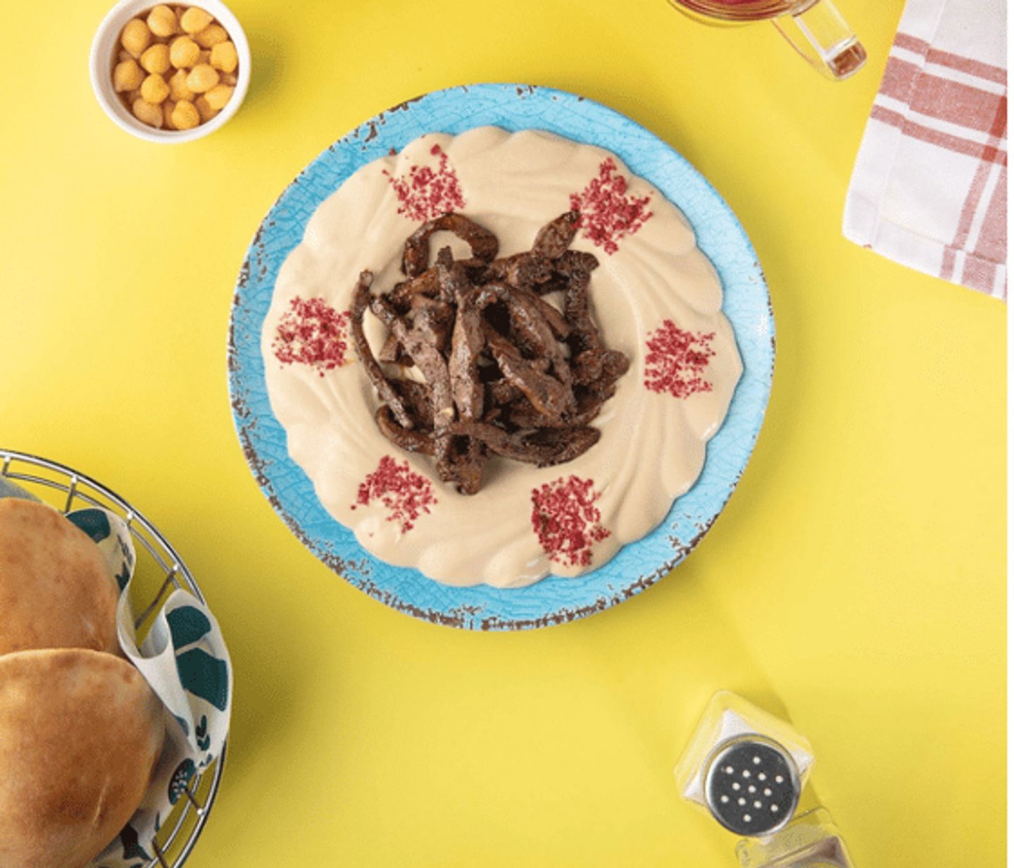 حمص كبدة
