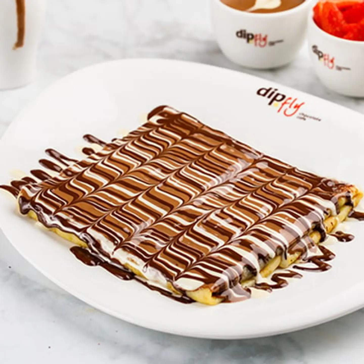 Triple Chocolate Crepe
