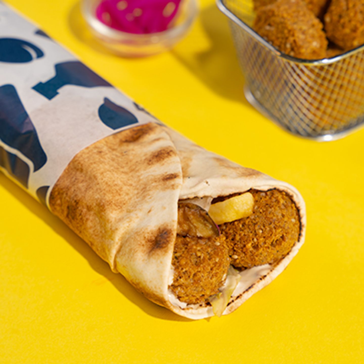 Shami Falafel Sandwich