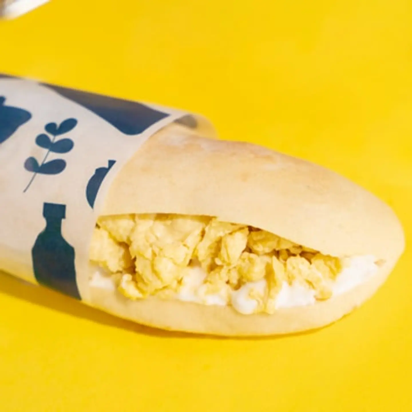 Iraqi Egg And Cheese Sandwich