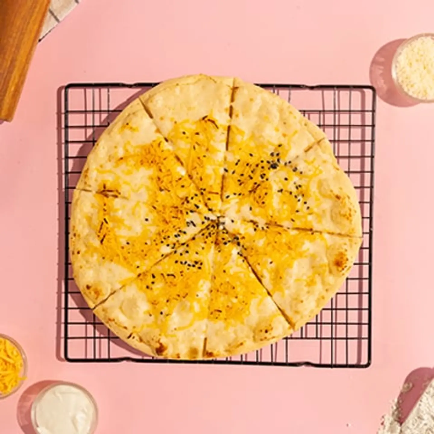 مناقيش جبن مشكل