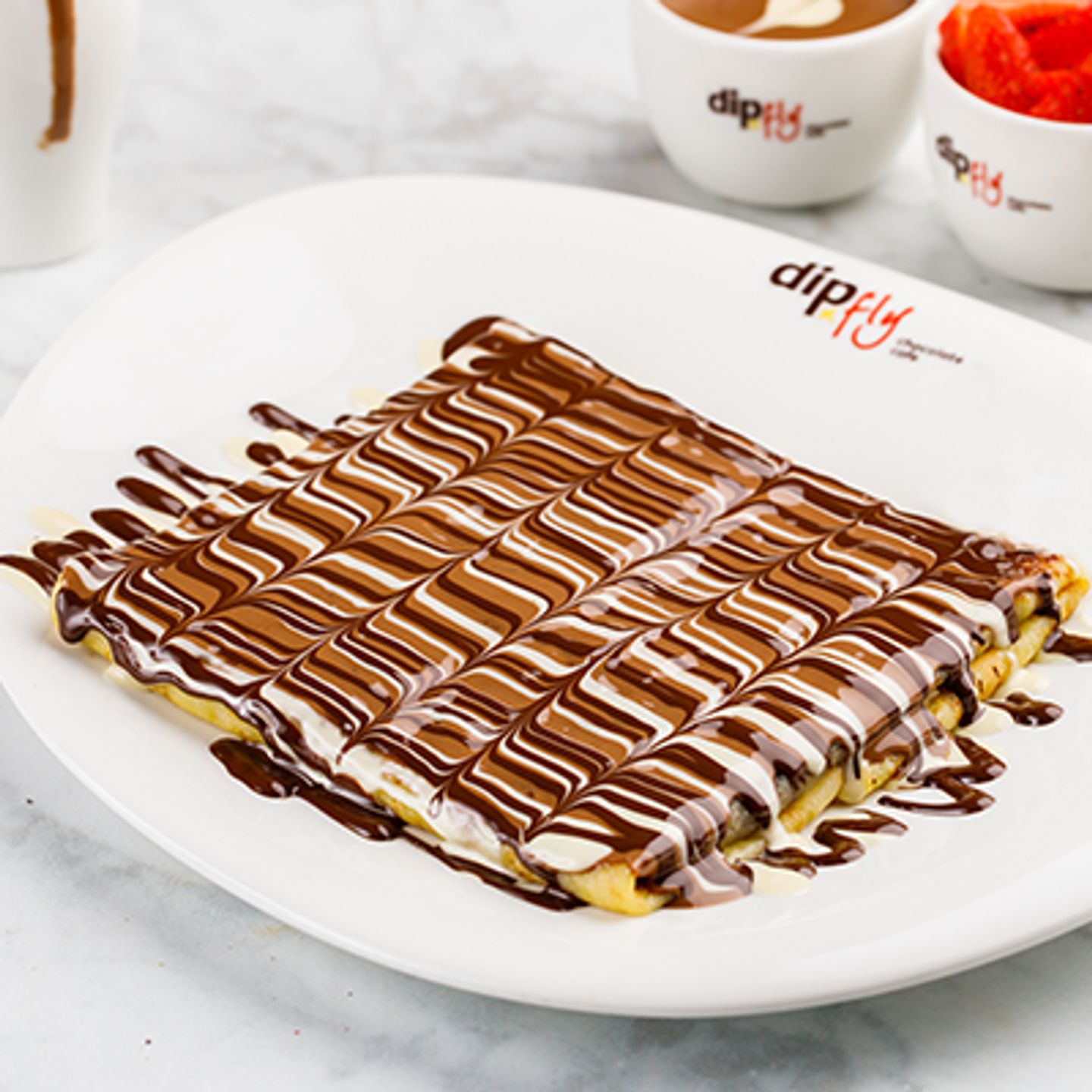 Triple Chocolate Crepe