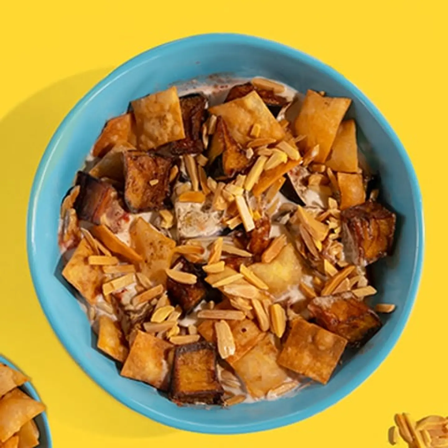 فتة باذنجان