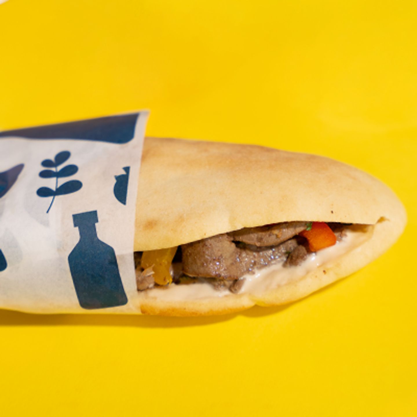 Iraqi Liver Sandwich
