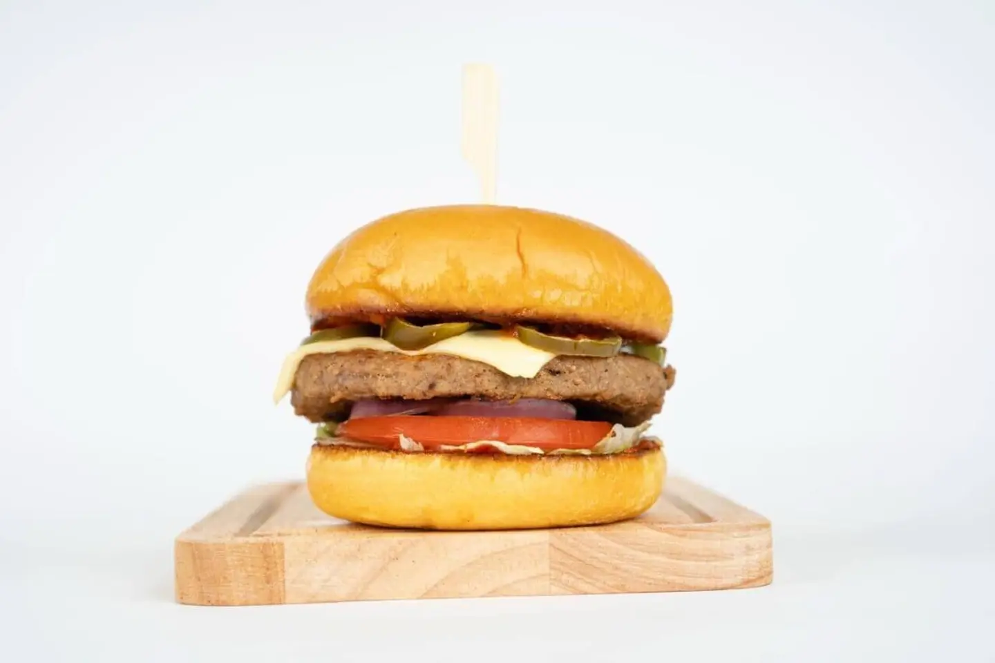 وجبة برجر لحم