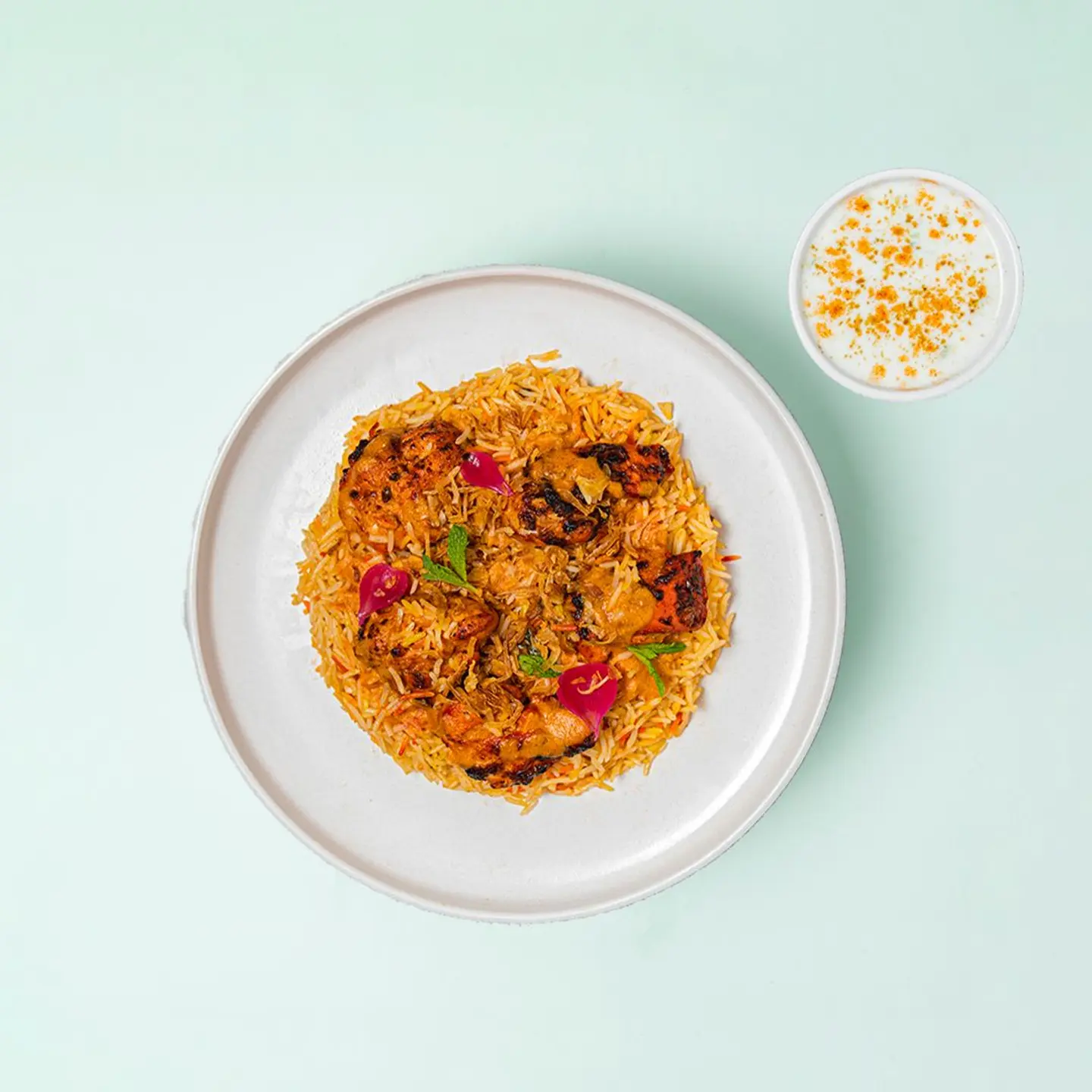 وعاء برياني دجاج تيكا