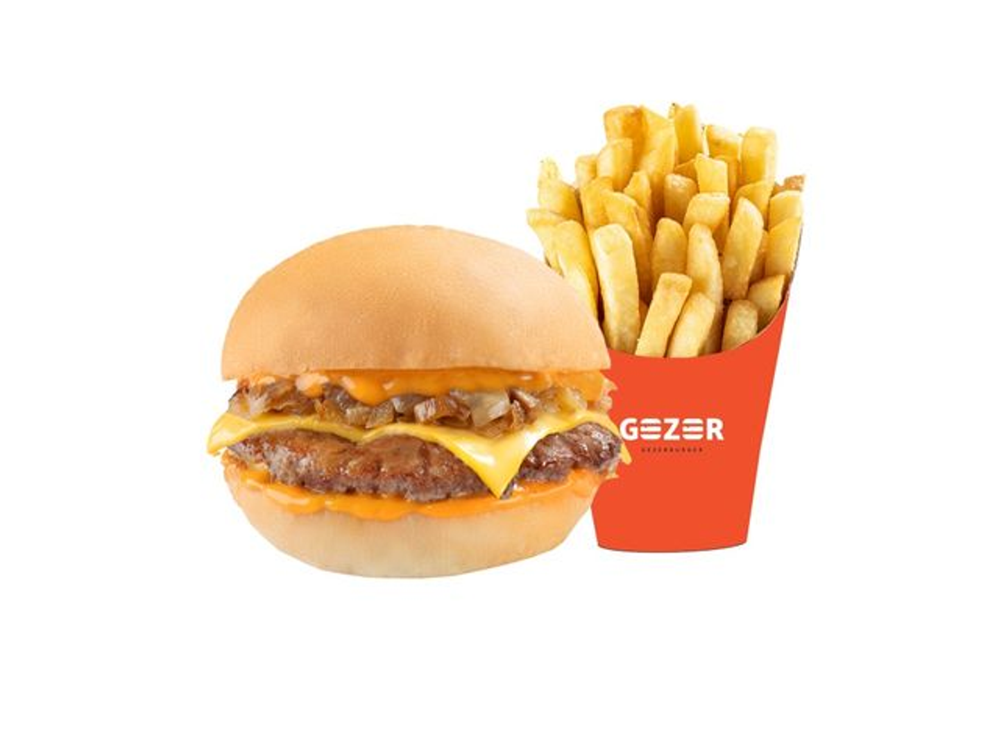 Single Caramelized With Fries